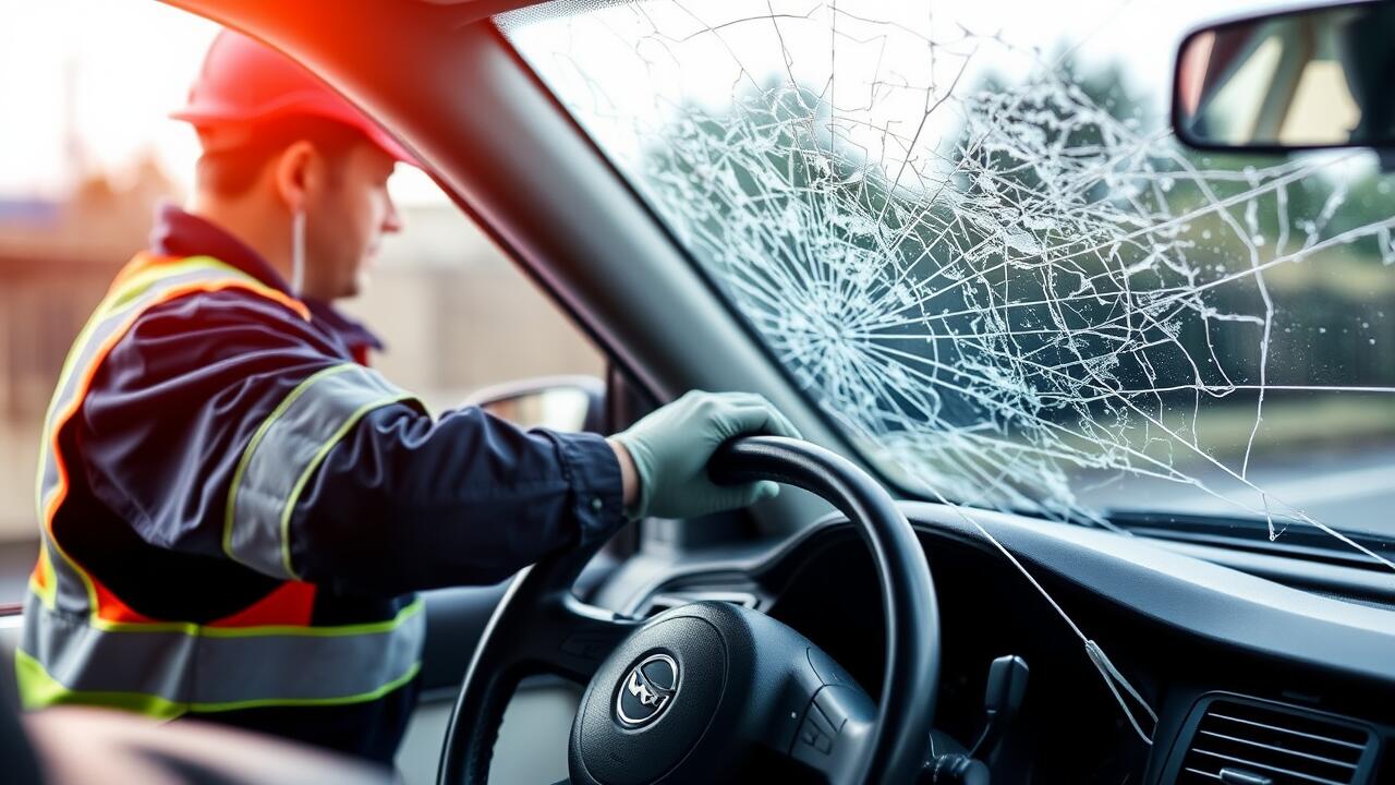 Is it illegal to drive with a cracked windscreen in Australia?