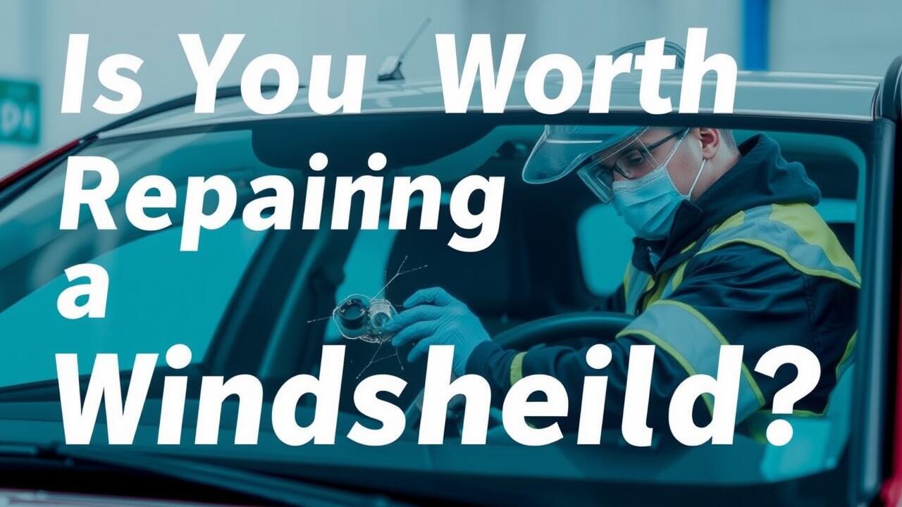 Is it worth repairing a chipped windscreen?