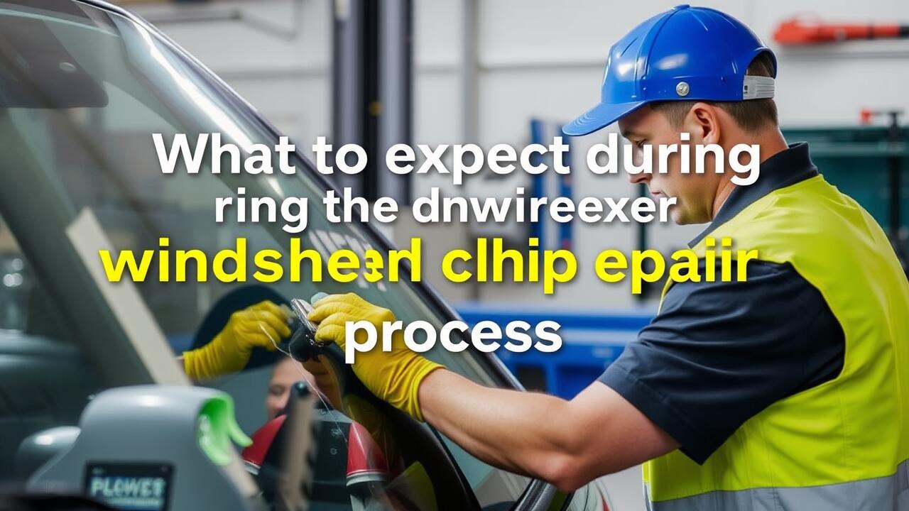 What to expect during the windscreen chip repair process